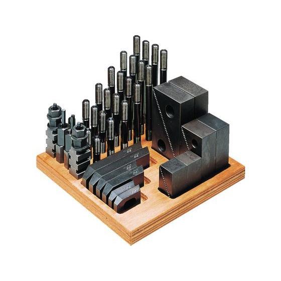 【お取り寄せ】スーパーツール クランピングキット(M12)T溝:14 S1412-CK 工作機械用ク...