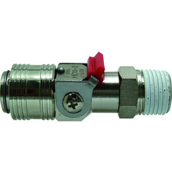 【お取り寄せ】チヨダ メガフローXパージ付真鍮R1／2 MFXP-04M-B カップリング 流体継手...