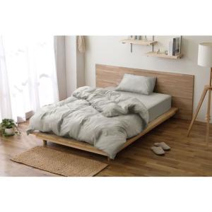 【お取り寄せ】アイリスオーヤマ ボックスシーツ ライトグレー シングル シングル シーツ カバー 寝具