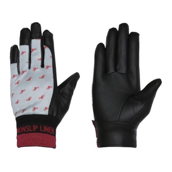 【お取り寄せ】ペンギンエース ノンスリップ甲メリ M ブラック PA-2302 ポリウレタン手袋 革...