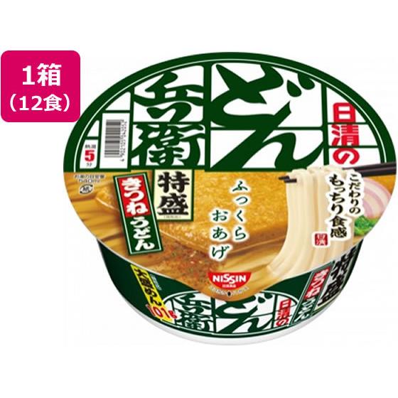 日清食品 どん兵衛 特盛きつねうどん [東] 131g 12食