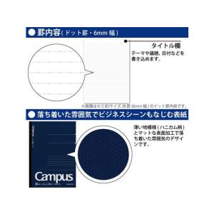 コクヨ キャンパスノート(ドット入り罫線) A...の詳細画像1