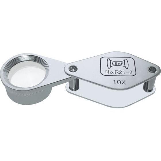 【お取り寄せ】リーフ ルーペ 中 R21-3 ルーペ 拡大鏡 スコープ 実験用小物 機材