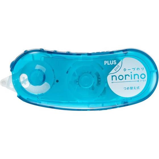 プラス ノリノポッド しっかり貼れる 6mm ライトブルー TG-1111 テープのり のり 接着剤...