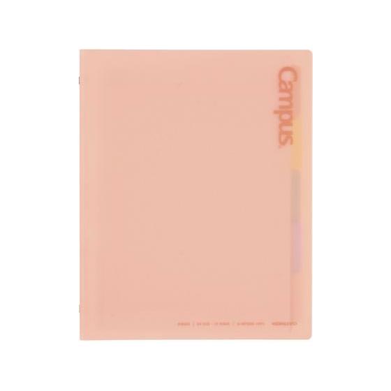 【お取り寄せ】コクヨ キャンパス 秒でパッと開けられるバインダー B5 コーラルピンク バインダーノ...