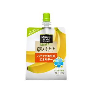 コカ・コーラ/ミニッツメイド 朝バナナ 180g  果汁飲料 野菜ジュース 缶飲料 ボトル飲料