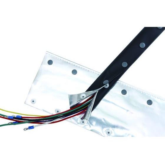 【お取り寄せ】TRUSCO 電磁波シールド結束チューブ ホックタイプ 70Φ5m OTF-70-5-...