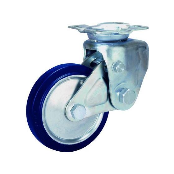 【お取り寄せ】シシク 緩衝キャスター 固定 200径 スーパーソリッド車輪 SAK-TO-200SS...