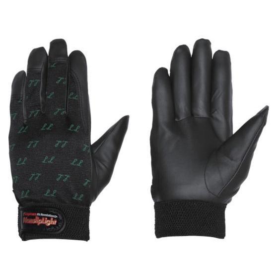 【お取り寄せ】ペンギンエース ノンスリップライト LL ブラック PA-9104 ポリウレタン手袋 ...