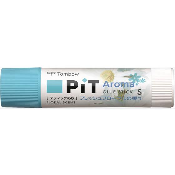 トンボ鉛筆 スティックのり ピットハイパワーS フレッシュフローラル PT-TPK03 かわいい お...