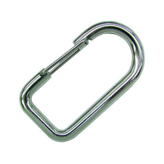 【お取り寄せ】水本 ステンレス O型フック(ベルト用) 線径6mm 長さ52mm (1袋入) 吊具 ...