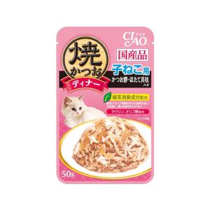 【お取り寄せ】いなば 焼鰹・焼きささみ子ねこ用鰹...の商品画像