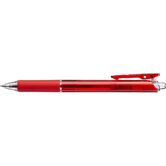 ぺんてる 油性ボールペン ビクーニャ・フィール0.5mm赤 BXB115-B
