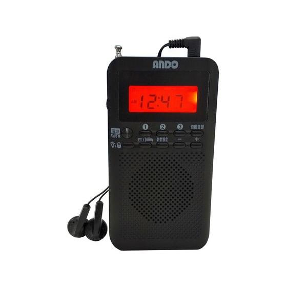 【お取り寄せ】ANDO らくらく選局ラジオ R19-780D ラジオ オーディオ ヘッドホン テレビ...