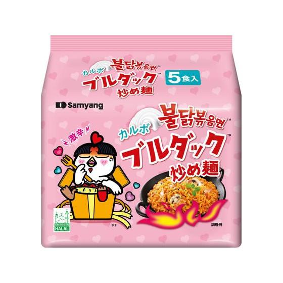 三養ジャパン カルボナーラ ブルダック炒め麺 袋麺 5食パック