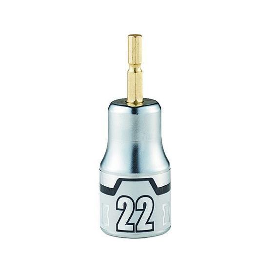 【お取り寄せ】KTC インパクトドライバ用ショートソケットビット22mm BZP63S-22 ソケッ...