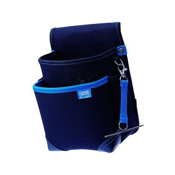 【お取り寄せ】ビクター ビクタープラス 腰袋2段 VPS-B22 腰袋 工具差し 携帯ケース 安全保...