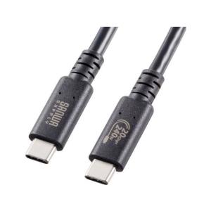 【お取り寄せ】サンワサプライ USB20Gbps Type-C ケーブル 1m KU-20GCCPE10｜jetprice