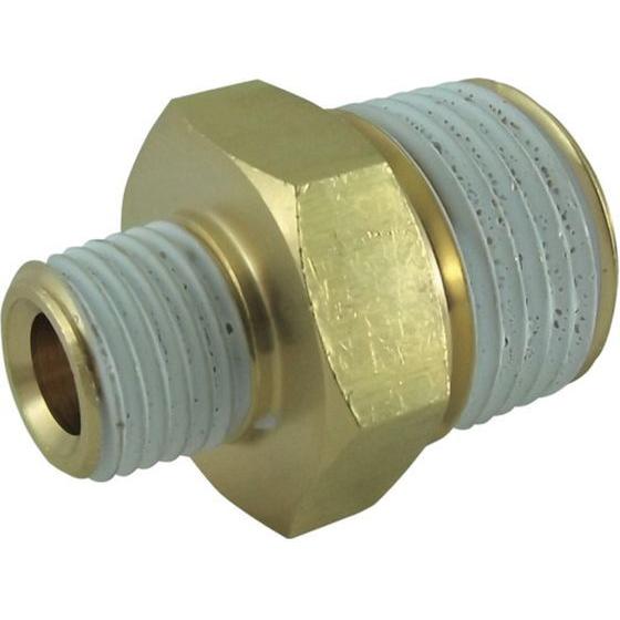 【お取り寄せ】チヨダ 異径ニップル R1／4・R1／2 D-2M-4M 継手 アダプター 配管材