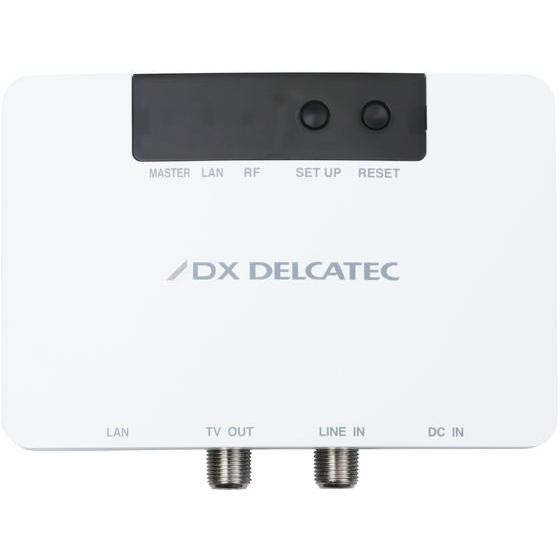 【お取り寄せ】DXアンテナ 高速同軸線モデム 自動 子機通信 ホワイト EOC10C01 アンテナ関...