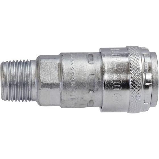 【お取り寄せ】新潟精機 ワンタッチ式ハイカプラソケット 200-30SM 空圧工具 作業用品 工具