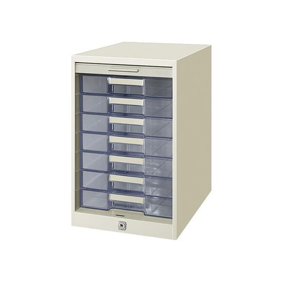 コクヨ シャッターケース 透明プラスチック引き出しタイプ 7段 SC-G7M レターケース デスクト...