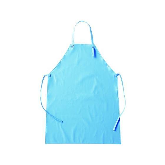 【お取り寄せ】トワロン エプロン 耐油ウレタンエプロン ブルー 029 作業用エプロン 作業用靴下 ...