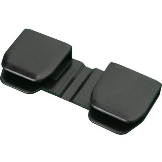 【お取り寄せ】KUNIMORI コーナークリップ(3-4mm用)黒 (50個入) コンテナ用オプショ...