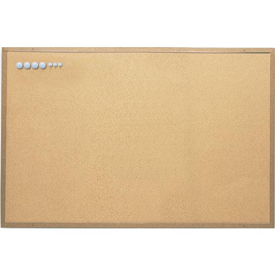 アスカ マグピンコルクボード LL 900×600mm CB352 コルクボード ポップ 吊り下げ ...