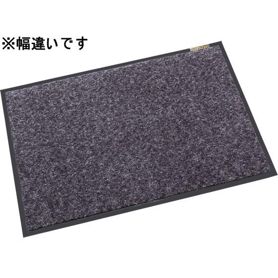 山崎産業 ロンステップマット 600×900mm グレー F-1-6 室内用 玄関マット エントラン...
