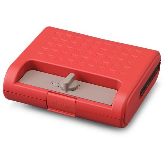 【お取り寄せ】アイリスオーヤマ マルチサンドメーカーダブルサイズ レッド IMS-902-R ホット...