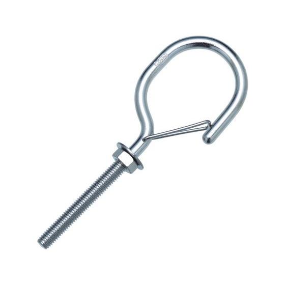 【お取り寄せ】水本 ステンレス ネットフック 捻子径M-5 全長91mm B-2255 フック 掲示...