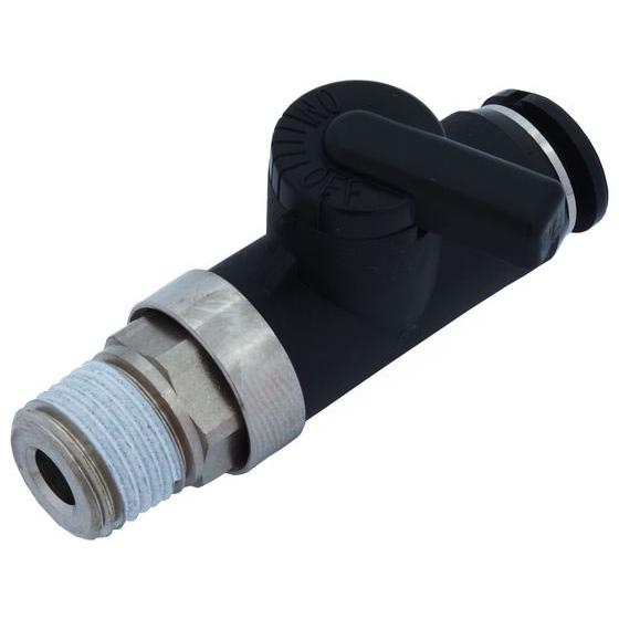 【お取り寄せ】新潟精機 ボールバルブミニ ストレート BVC01-6 空圧工具 作業用品 工具