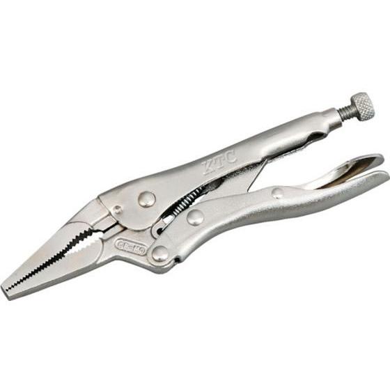 【お取り寄せ】KTC ロッキングプライヤロングノーズ(ワイヤーカッター付) 225LN グリッププラ...
