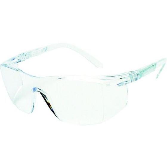 【お取り寄せ】TRUSCO 一眼型安全メガネ オーバーグラスタイプ レンズ透明