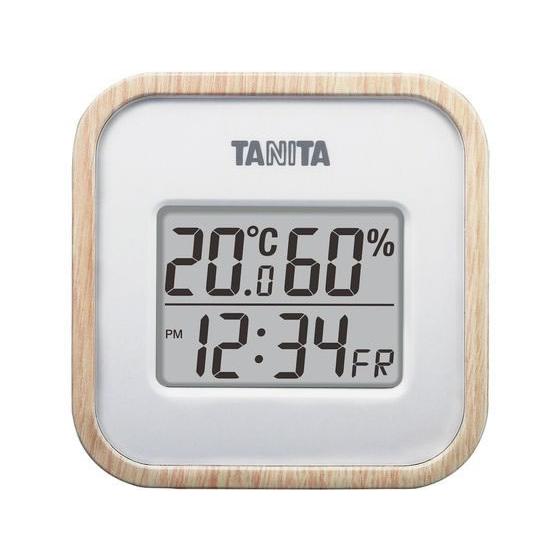【お取り寄せ】タニタ デジタル温湿度計 TT-571-NA ナチュラル 8161100