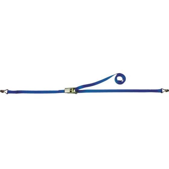 【お取り寄せ】TESAC ラッシングベルト ベルト荷締機ラチェットバックル式両端ナローフック ベルト...