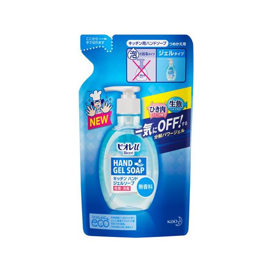 KAO ビオレu キッチンハンドジェルソープ 無香料 詰替 200mL