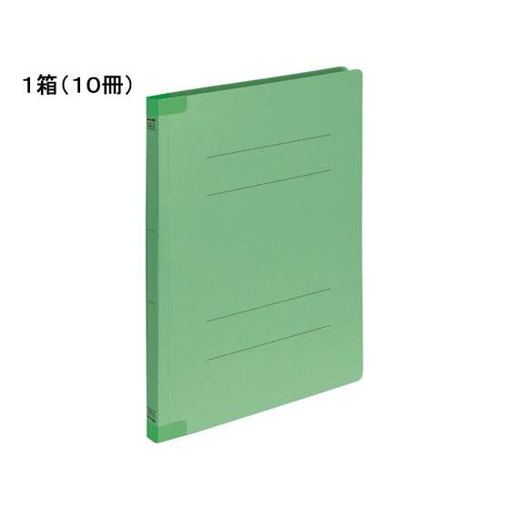 コクヨ フラットファイル〈K2〉背補強 A4タテ とじ厚15mm 緑 10冊 通常タイプ Ａ４ フラ...