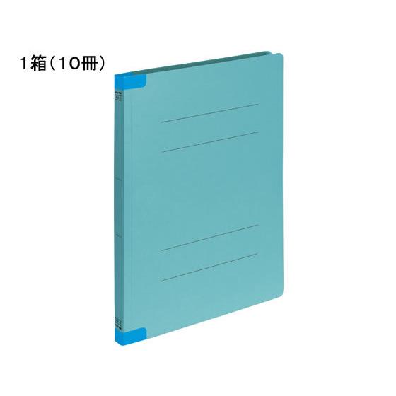 コクヨ フラットファイル〈K2〉背補強 A4タテ とじ厚15mm 青 10冊 通常タイプ Ａ４ フラ...