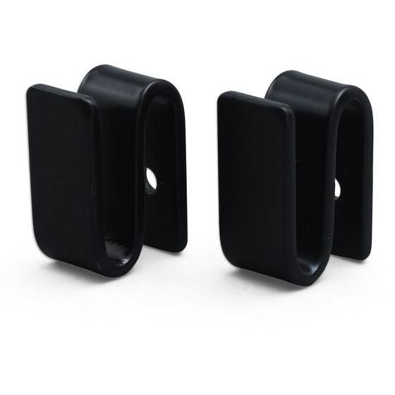 【お取り寄せ】アイリスオーヤマ カラーメタルラック コネクター ブラック 2個 CMM-2R メタル...