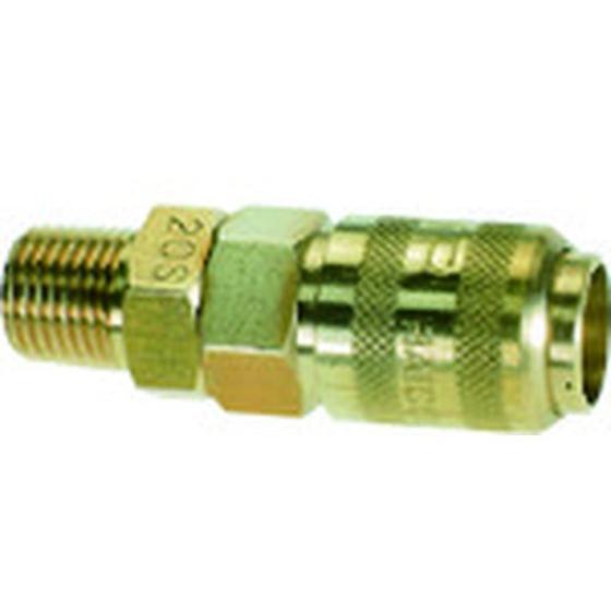 【お取り寄せ】チヨダ ハイコックソケット R1／4 H-20S カップリング 流体継手 チューブ 生...