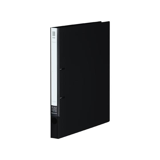 コクヨ リングファイルNEOS A4タテ 背幅27mm ブラック フ-NE420ND Ａ４ 丸型２穴...