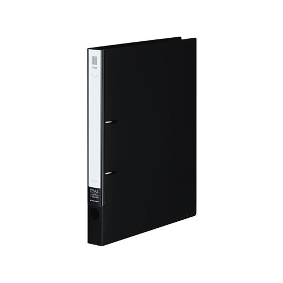 コクヨ リングファイルNEOS A4タテ 背幅33mm ブラック フ-NE430ND Ａ４ 丸型２穴...