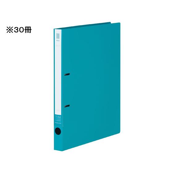 コクヨ リングファイルNEOS A4タテ 背幅27mm ターコイズブルー 30冊 Ａ４ 丸型２穴リン...