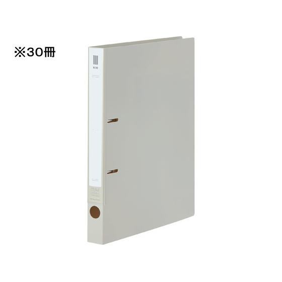 コクヨ リングファイルNEOS A4タテ 背幅33mm オフホワイト 30冊 Ａ４ 丸型２穴リングフ...
