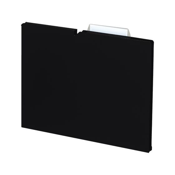 コクヨ 個別フォルダー〈NEOS〉PP A4 マチ15 ブラック Ａ４ １山見出し ＰＰ製 個別フォ...