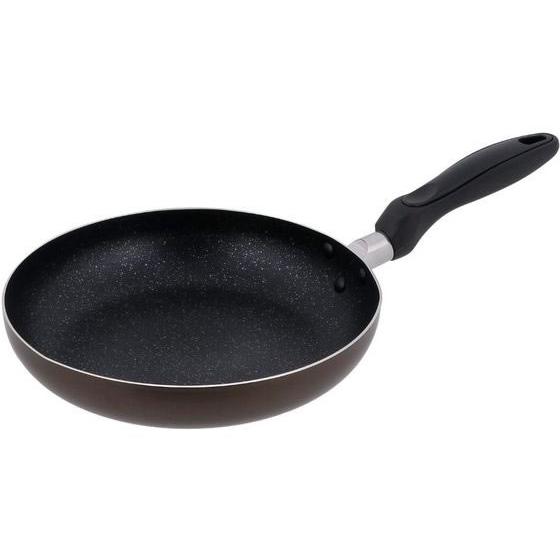 【お取り寄せ】LIV PLUS ベストコ フライパン 26cm ガス火専用 ブラウン
