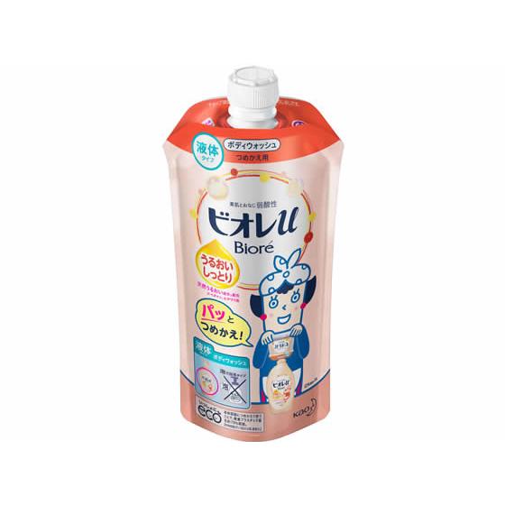 KAO ビオレu うるおいしっとり つめかえ用 340mL ボディソープ詰替え用 バス ボディケア ...