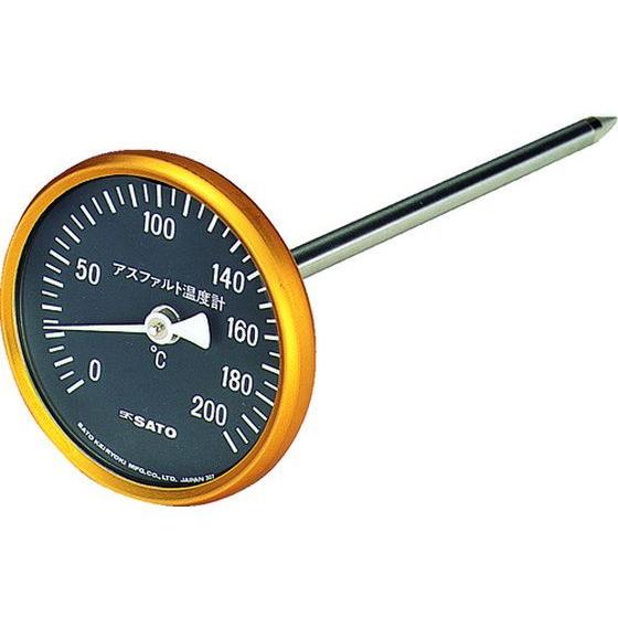 【お取り寄せ】佐藤 アスファルト用温度計(2150-10) 2150-10 環境測定 自然環境 安全...